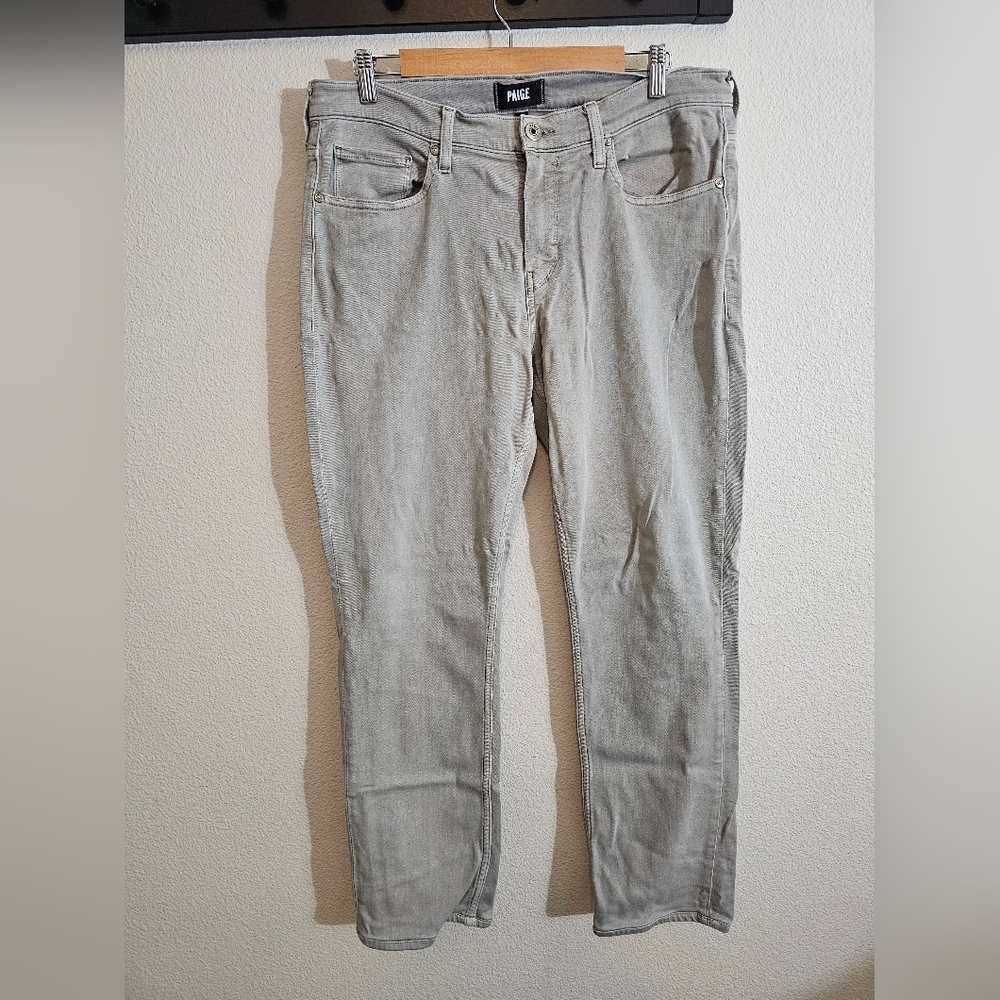 PAIGE Federal Light Gray Men's Jeans